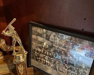 Vintage Hockey Team Photograph