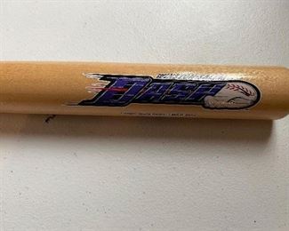 Winston Salem Dash Autographed Mini Bat