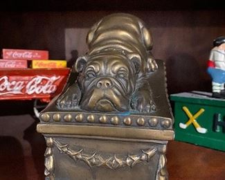 Solid Bulldog Statue