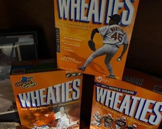 Wheaties Boxes with Sports Themes