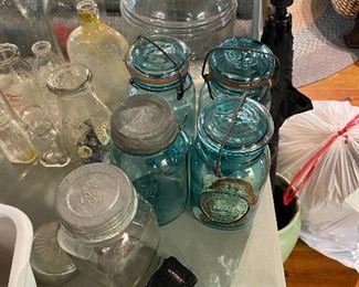 Blue Ball Jars