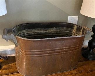 Copper Wash Tub