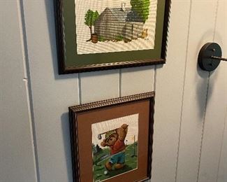 Framed Needlepoint