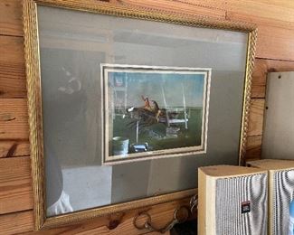 Framed "Duncannon" Fox Hunting Print