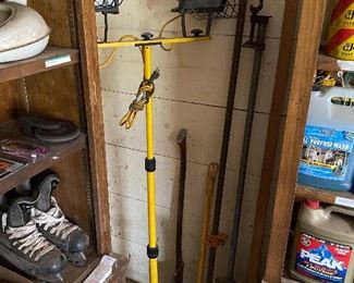 Shop Lights/ Large Metal Clamps