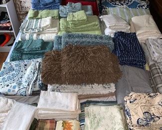 Assorted Linens and Bedding