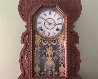 Oak Mantle Clock