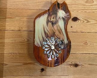 Horse Clock