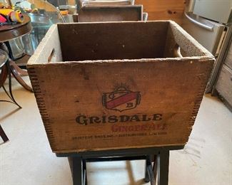 Dovetailed Grisdale Ginger Ale Crate