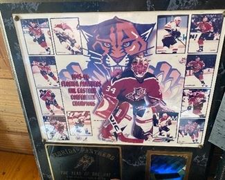 Florida Panthers Hockey Plaque