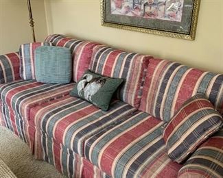 High end Striped Sofa 