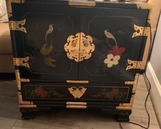 Asian Inspired Mid Century Chest