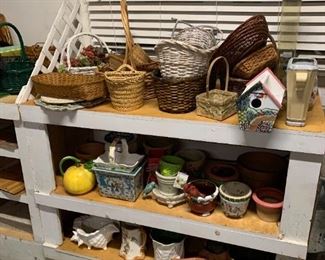 Baskets and Planters