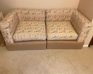 Sectional  64"w x 30.5"d x 26"h. $90