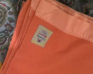 vintage blankets for sale in-person