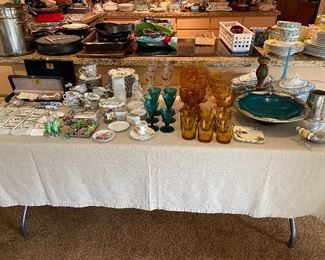 Items for sale during in person shopping Friday and Saturday