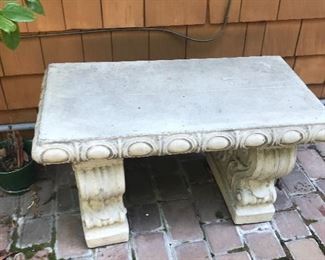 $200 cement bench