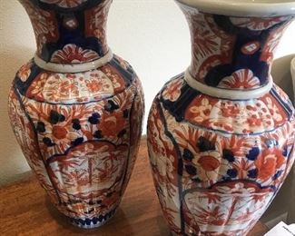 Pair of Asian vases, antique $350   One is included at no cost as it is damaged