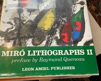 Miro Lithographs Volume II   Copy number 4048/ 5000. $800