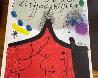 Joan Miro Lithographs Vol I $600