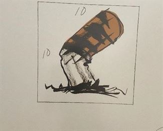 Claes Oldenburg  “untitled cigarette butt”