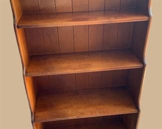 Very Early Cushman Colonial Creations early bookcase, No. 461. It is 48" tall and stunning. Call/text Stephanie at 518-944-02567