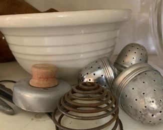 vintage kitchen items