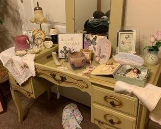 French Provincial vanity