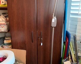 storage cabinet, craft supplies