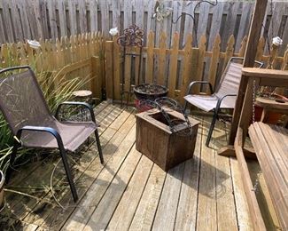 outdoor furniture/yard stuff