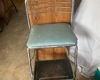 vintage step chair