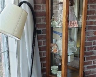 floor lamp, curio