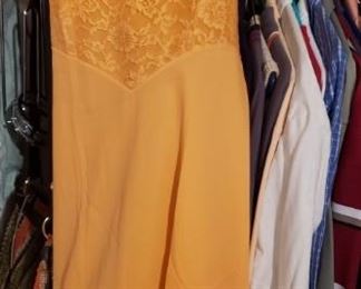 ladies orange slip