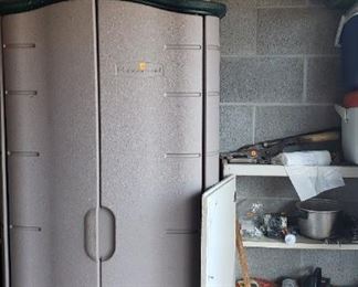 Storage closet, coolers