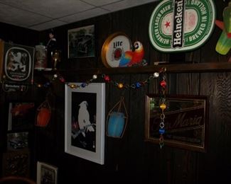 Bar decor!
