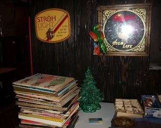 lots of vinyl & beer