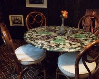 cover comes w/table & chairs