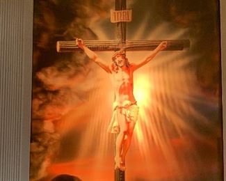 Vintage Light Up Picture