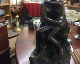 Art Sculpture Rodin's " The Kiss" 