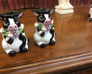 Ceramic Cows 