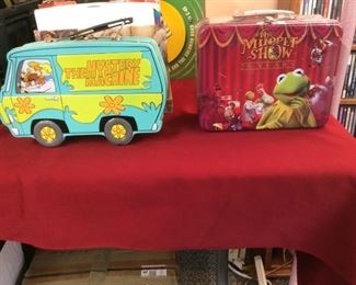 Vintage Scooby-Doo & Muppets Tin Lunch Box/s 