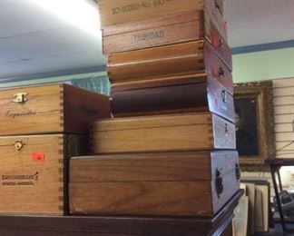 Wooden Cigar Boxes 