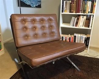 Barcelona chair made by the charlton furniture company