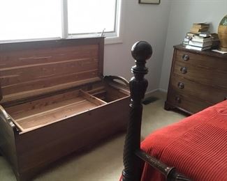 Vintage cedar chest