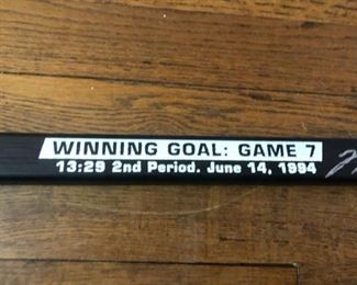 Mark Messier Signed 1994 Stanley Cup NY Rangers Hockey Stick