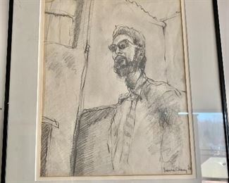 $150 - Laura Chassy (Maryland, contemporary)  - 17"H x 14"W