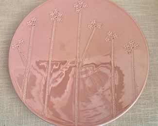$12 - Global Views, Inc. decorative plate.  2"H x 12"D