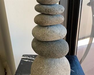 $75 - Rock sculpture. 12”H