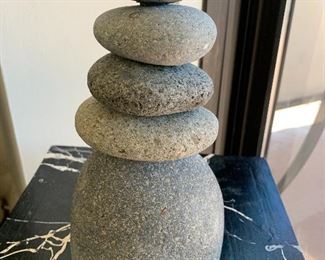 $60 - Rock sculpture. 8.5”H
