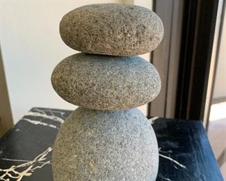 $40 - Rock sculpture. 6”H